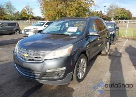 2014 Chevrolet Traverse 1Lt из США, поврежденный, VIN 1GNKVGKD0EJ170919